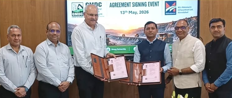 GMDC and Mahalaxmi Infracontract Ltd sign mining contract agreement